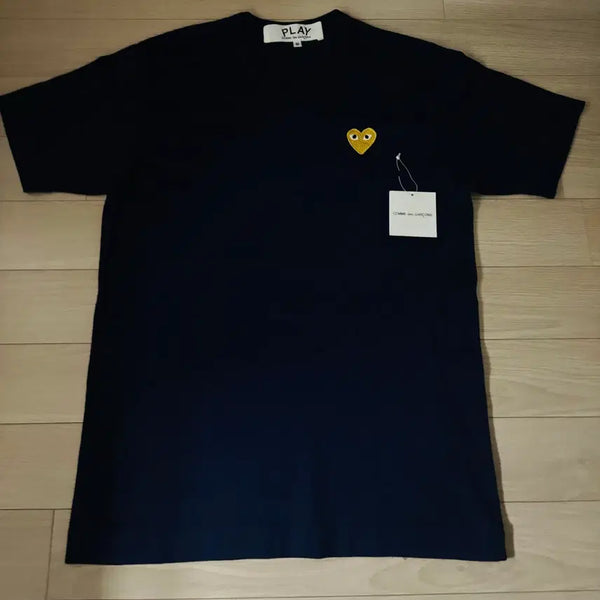 [BUNJANG] Comme des Garçons Play Navy T-Shirt / 꼼데가르송 플레이 반팔티 네이비 M