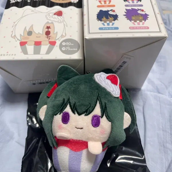 [BUNJANG] D.Gray-man Cupcake Tappy Nui Keyring Plush Doll Lenalee Lee / [디 그레이맨] 컵케이크 타피누이 키링 인형 리나리 리