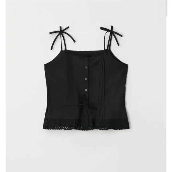 [BUNJANG] Jenio Frilly Bustier Blouse / 제니오 프릴리 뷔스티에 블라우스(i