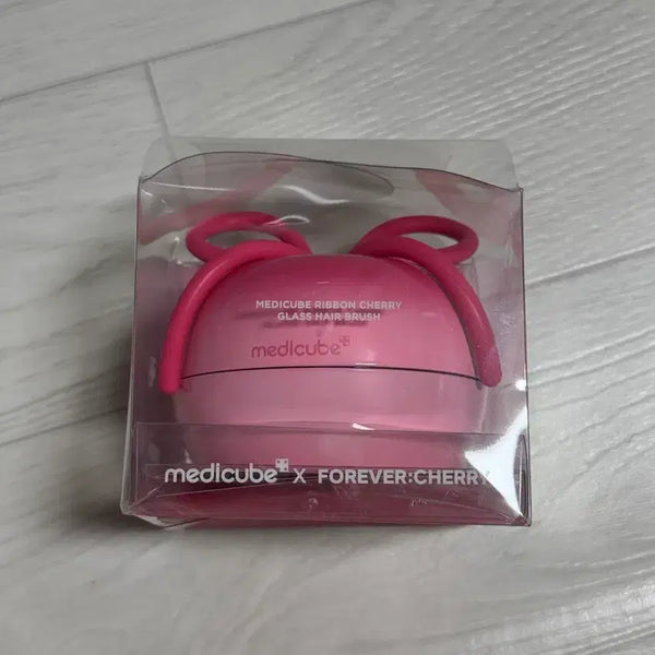 [BUNJANG] MEDIHEAL Jang Wonyoung x Forever Cherry Hair Brush Pink / 포에버체리 메디큐브 장원영 헤어브러쉬 빗 핑크