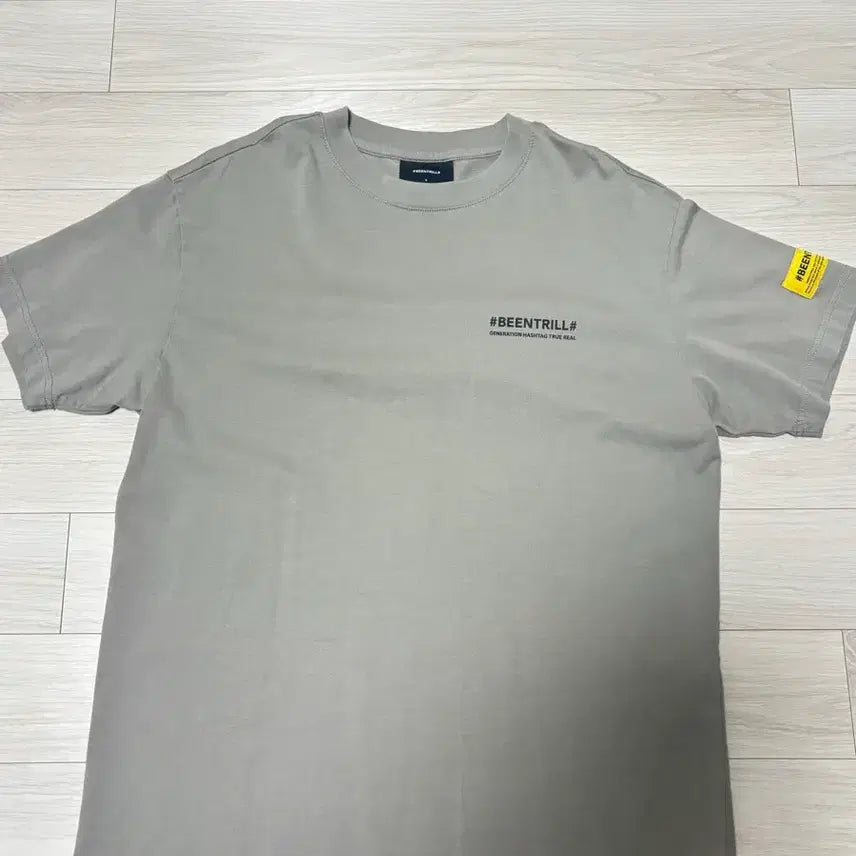 [BUNJANG] Bientril Grey T-Shirt / 비엔트릴 반팔티 그레이