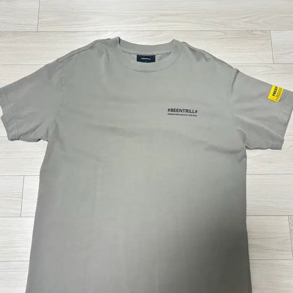 [BUNJANG] Bientril Grey T-Shirt / 비엔트릴 반팔티 그레이