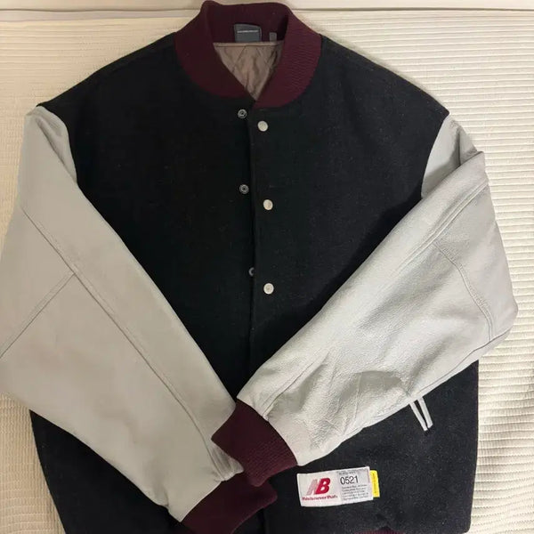 [BUNJANG] New Balance x Thisisneverthat Varsity Jacket / 뉴발란스 x 디네댓 바시티 자켓