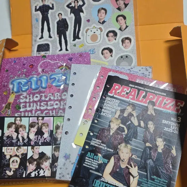 [BUNJANG] RIIZE Japan Fanclub Membership Special Kit POB / 라이즈 일본 팬클럽 멤버십 스페셜 키트 특전 양도