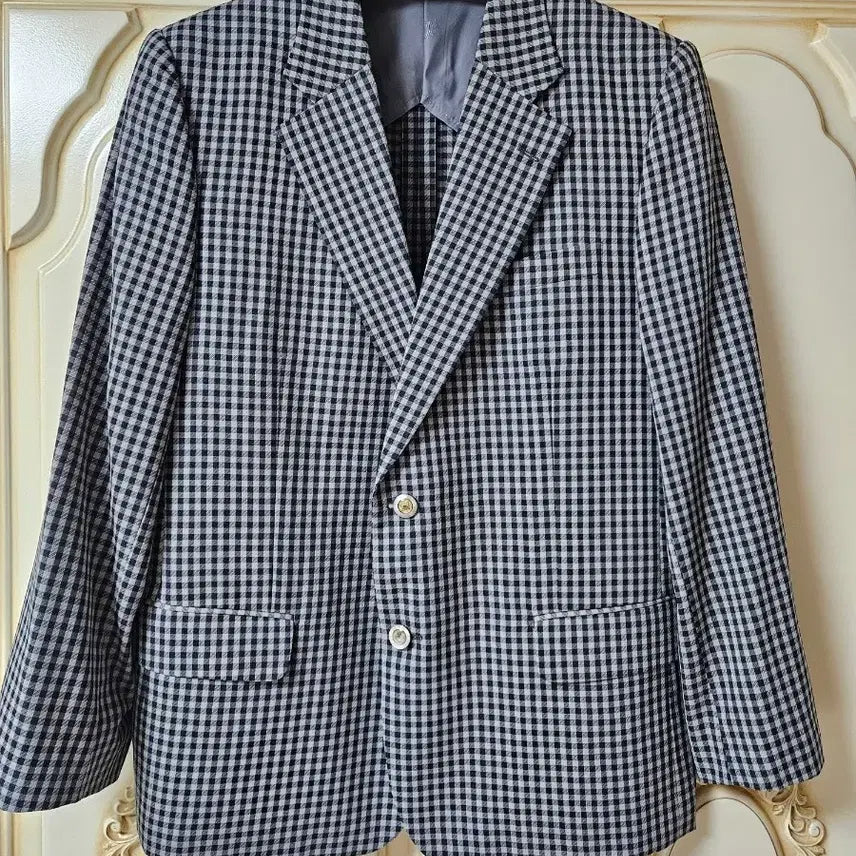 [BUNJANG] Daks Men's Summer Check Jacket / 닥스 체크 남성 여름자켓/실측사진확인