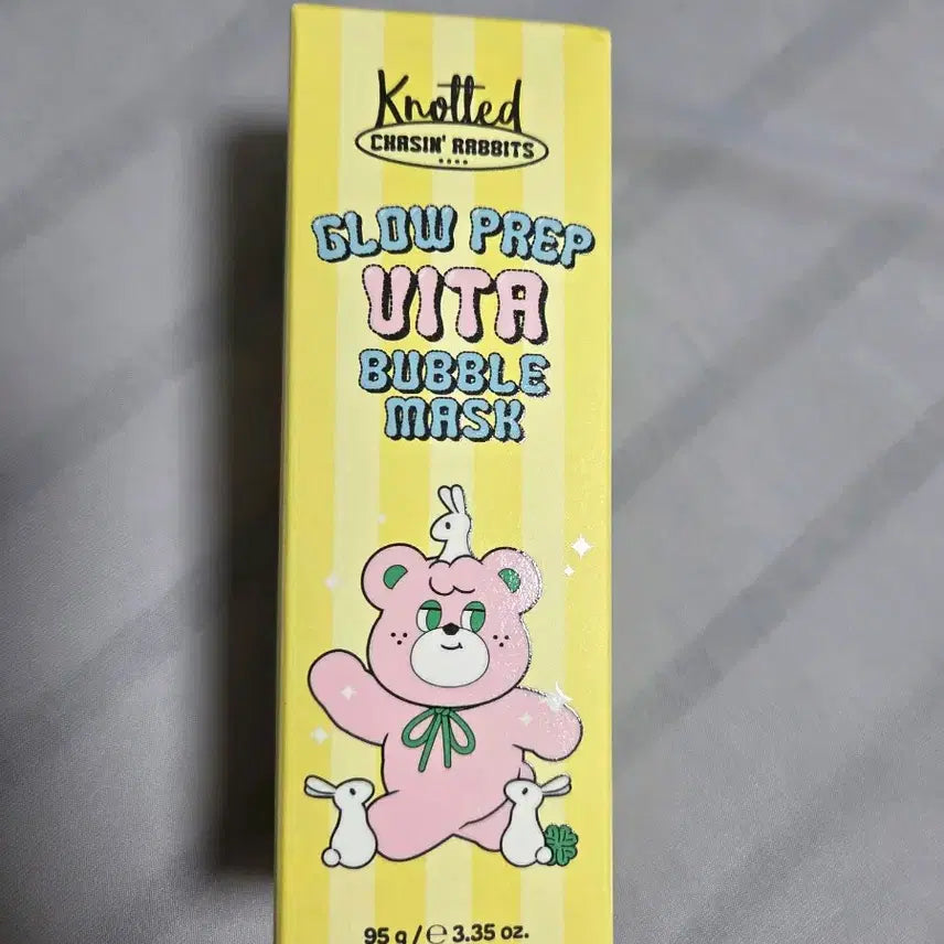 [BUNJANG] Chasing Rabbit Glow Prep Vita Bubble Mask / 체이싱래빗 글로우 프렙 비타 버블 마스크
