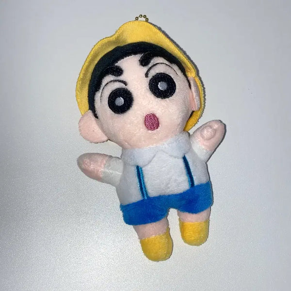 [BUNJANG] Crayon Shin-chan Kindergarten Uniform Plush Keychain / 짱구는 못말려 유치원 교복 인형 키링