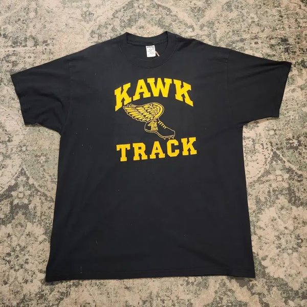 [BUNJANG] Vintage Wingshoes Kawk Track Tee T-Shirt / 빈티지 윙슈즈 반팔티