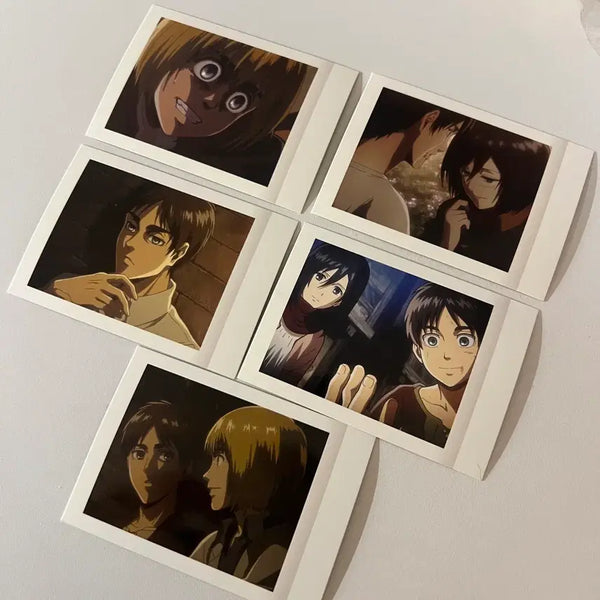 [BUNJANG] Attack on Titan Eren Yeager Card Set / 진격거 진격의거인 카드 파샤 일괄
