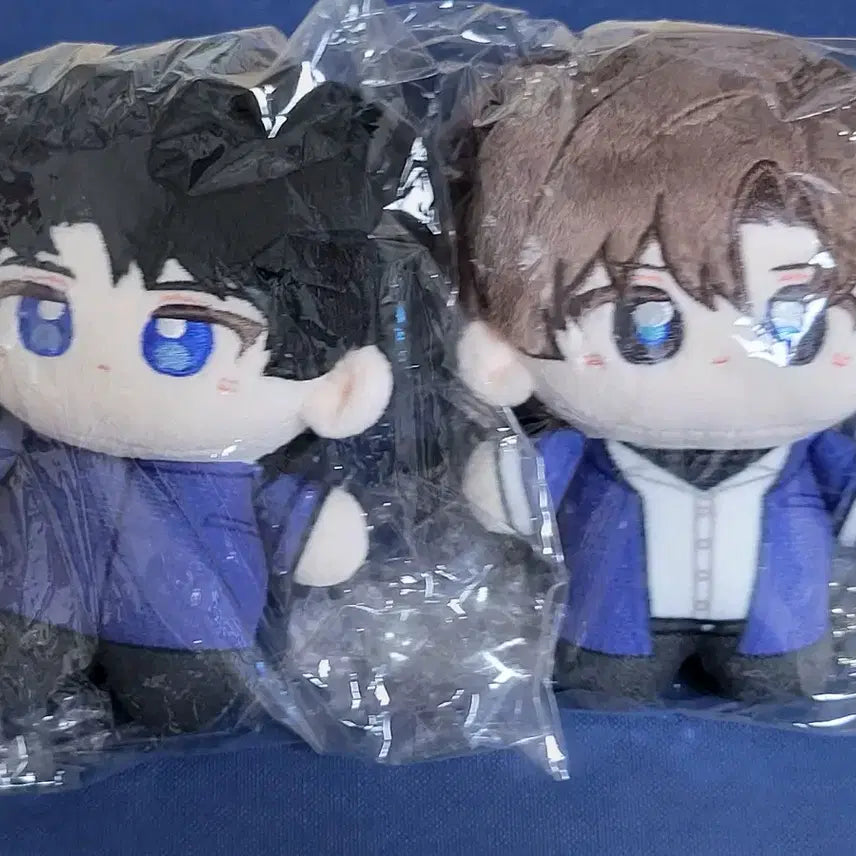 [BUNJANG] 10cm Doll Set: Banhi Agent / Banhi Jaegwan (Choi Yoewon / Ryu Jaegwan) / 10cm솜인형 빤히요원 빤히재관 괴출 괴담출근 최요원 류재관 속성 재난관리국 무속성