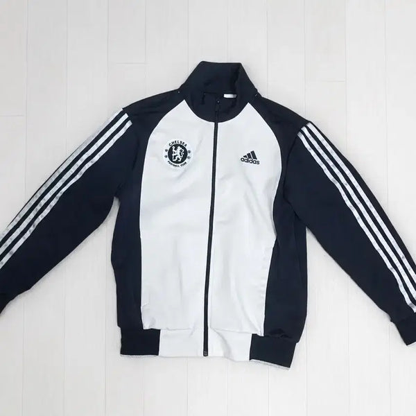 [BUNJANG] Adidas Chelsea FC Track Top Navy White / 아디다스 첼시 FC 트랙탑 네이비 화이트