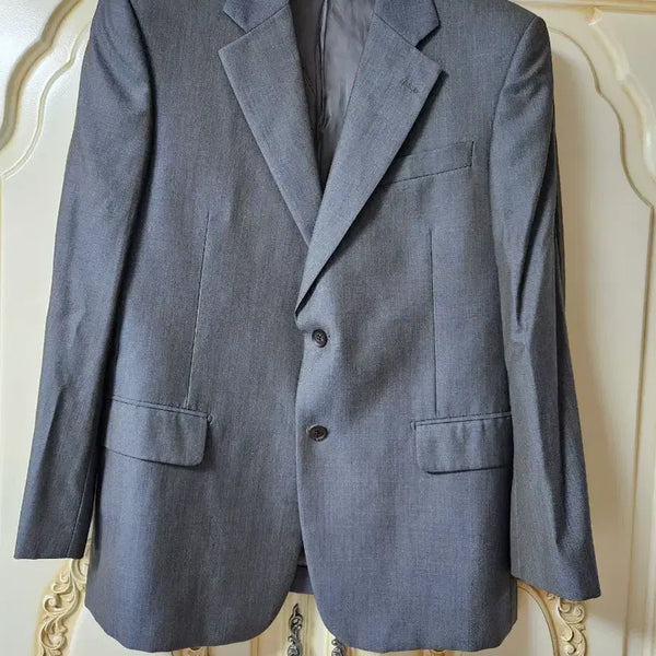 [BUNJANG] DAKS Men's Navy Spring/Autumn Suit Jacket Size 100 / DAKS 정장 춘추재킷 남색 100/실측사진확인