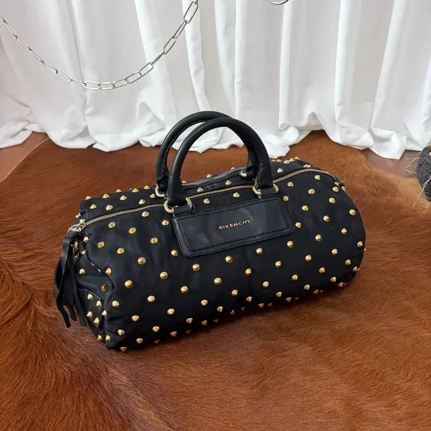 [BUNJANG] Givenchy Nightingale Stud Boston Bag / 지방시 나이팅게일 스터드 보스턴백