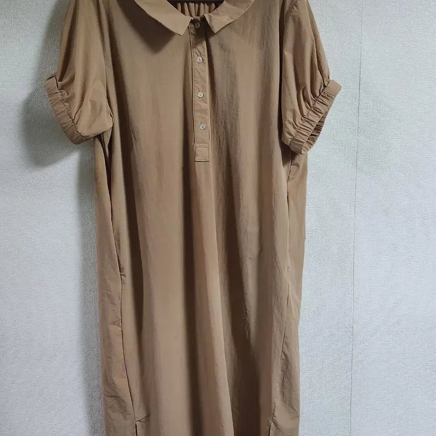 [BUNJANG] SOOS One-Piece Dress Beige / 수스(SOOS) 원피스