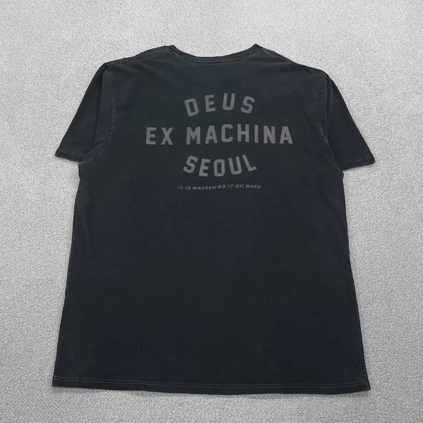 [BUNJANG] Deus Ex Machina Seoul Pigment T-Shirt XL / 데우스엑스마키나 서울 피그먼트 반팔티