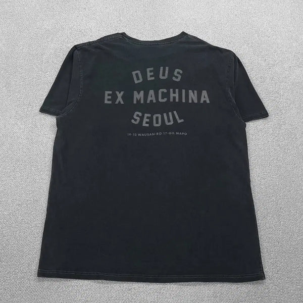 [BUNJANG] Deus Ex Machina Seoul Pigment T-Shirt XL / 데우스엑스마키나 서울 피그먼트 반팔티