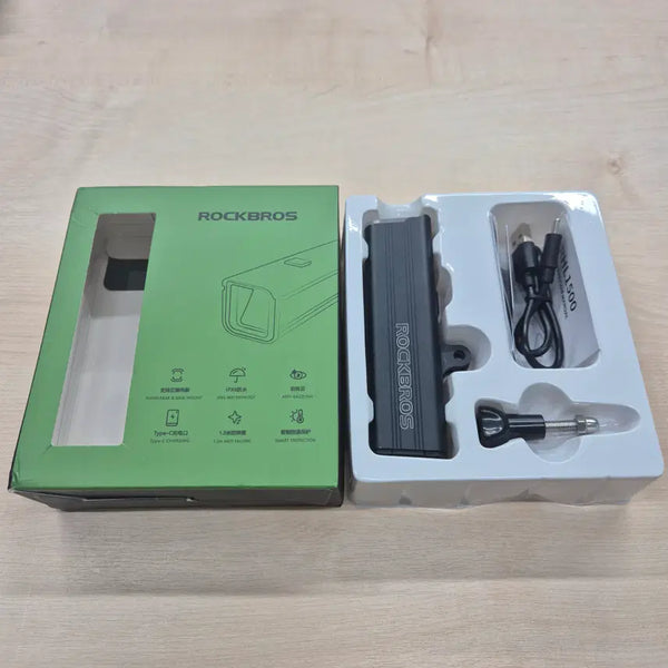 [BUNJANG] Rockbros RHL1500D Bicycle Light / 락브로스 RHL1500D 자전거 라이트