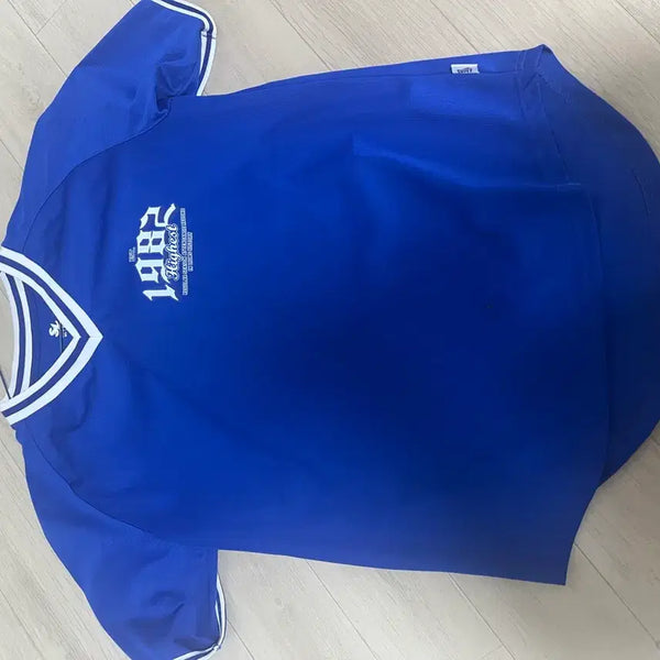 [BUNJANG] Samsung Lions Most-Attended Game Jersey / 삼성라이온즈 최다관중티셔츠 90 유니폼