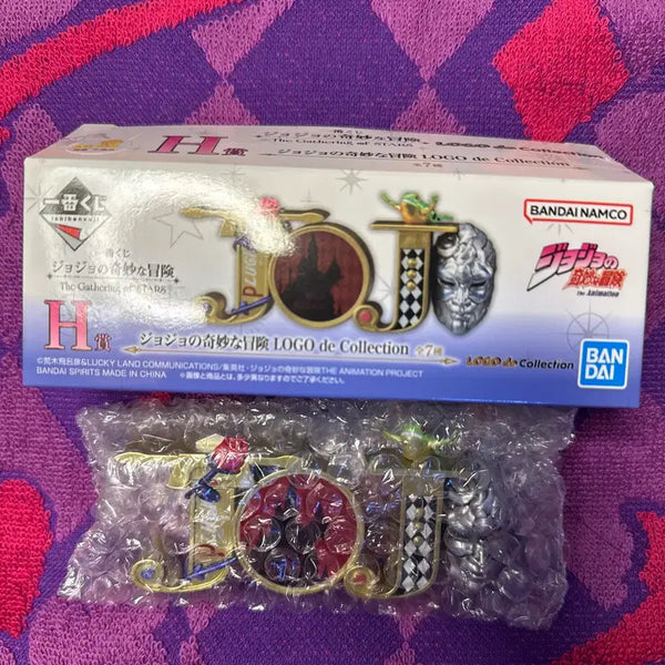 [BUNJANG] JoJo's Bizarre Adventure Ichiban Kuji Part 1 Logo H Prize Figure / 죠죠 이치방쿠지 제일복권 게더링 1부 로고 h상
