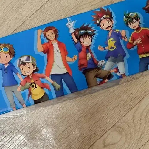 [BUNJANG] Digimon Card 25th Anniversary Playmat + Storage Box / 디지몬 카드 ) 시리즈 25주년 플레이 매트 + 스토리지 박스