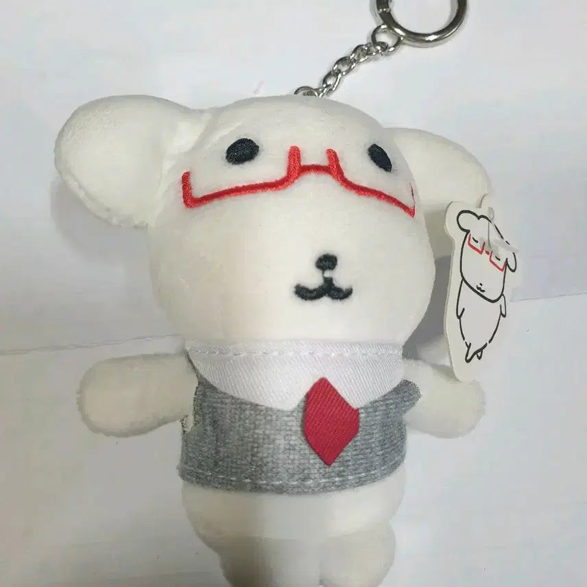 [BUNJANG] Glasses Ganady Doll Keychain / 안경 가나디 인형 키링(8/17까지만판매)