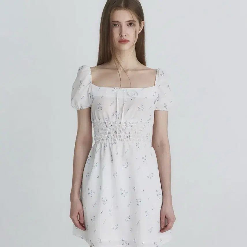 [BUNJANG] Not Your Rose Rosie Puff Dress White S / 낫유어로즈 로지 퍼프 원피스 화이트 s