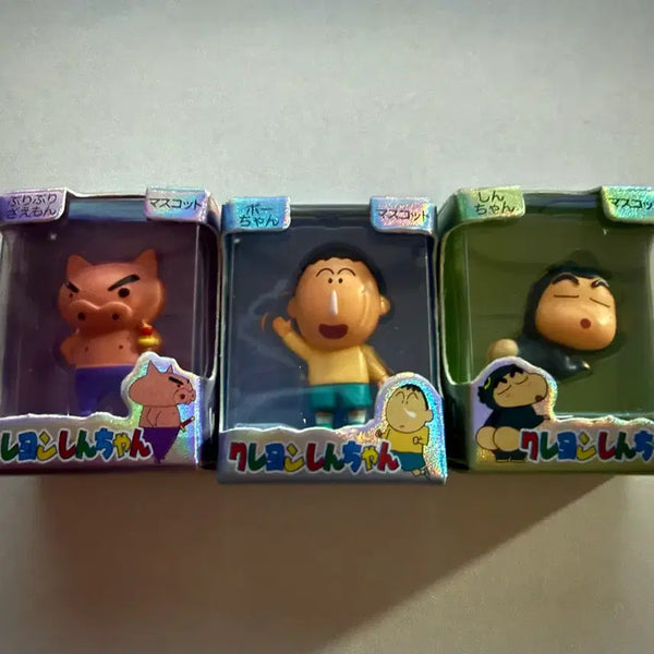 [BUNJANG] Crayon Shin-chan Rice Grain Figures Bundle Set / 짱구 쌀알 피규어 일괄