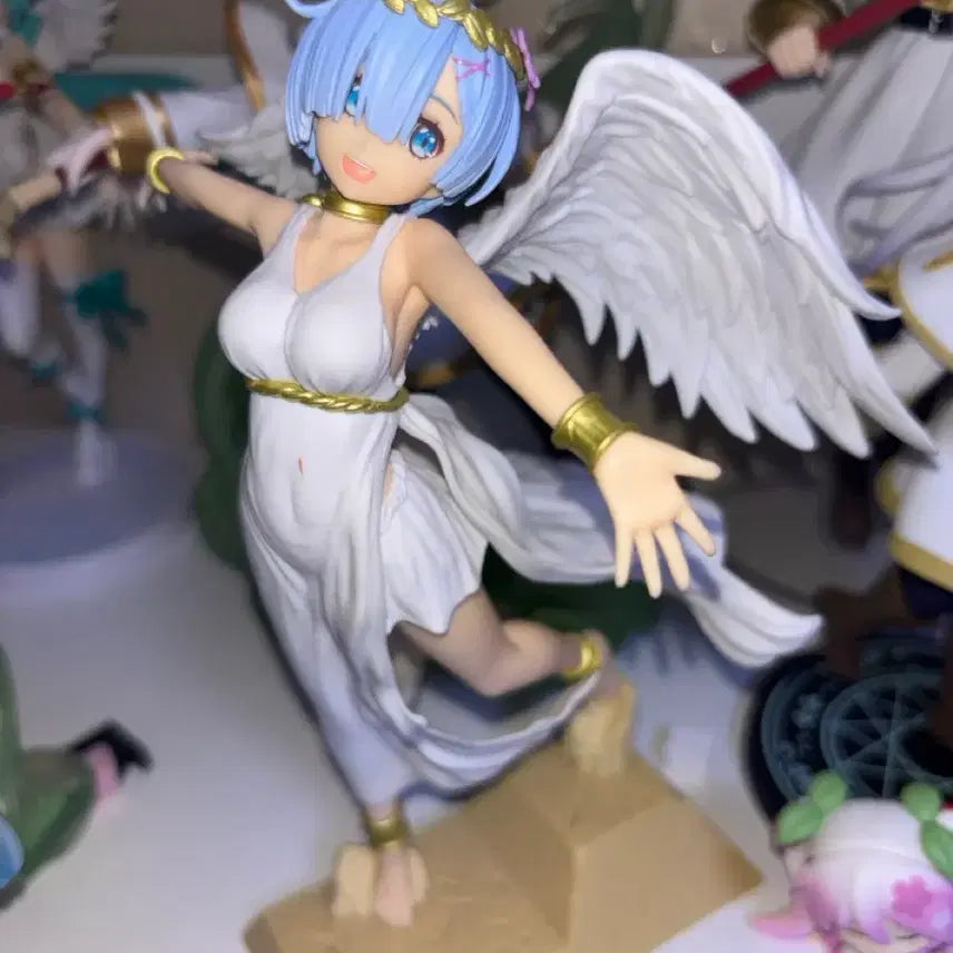 [BUNJANG] Re:Zero Ram Angel Wings Version Figure / 리제로 렘 피규어 천사 날개 버전