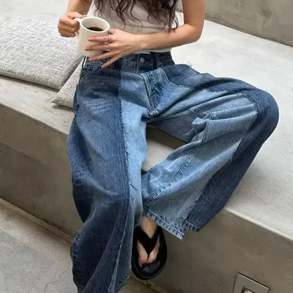 [BUNJANG] Allightz Wide Denim Pants / 새상품) Allightz 올라이츠 팝업데님 S (와이드 데님팬츠)