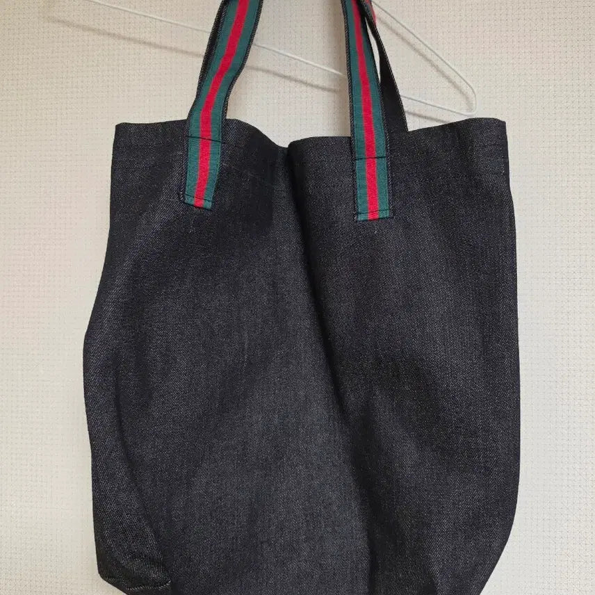 [BUNJANG] Gucci-Inspired Denim Tote Bag / 구찌st 데님 토트백(새상품)