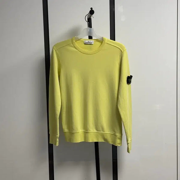 [BUNJANG] Stone Island Sweatshirt Size S / [S사이즈/형광]스톤아일랜드 맨투맨