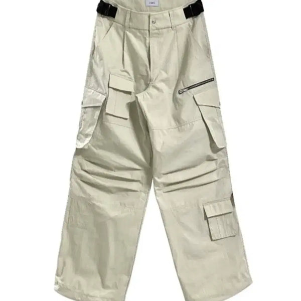 [BUNJANG] OMO Service Cargo Cotton Pants Beige / OMO Service 오엠오 서비스