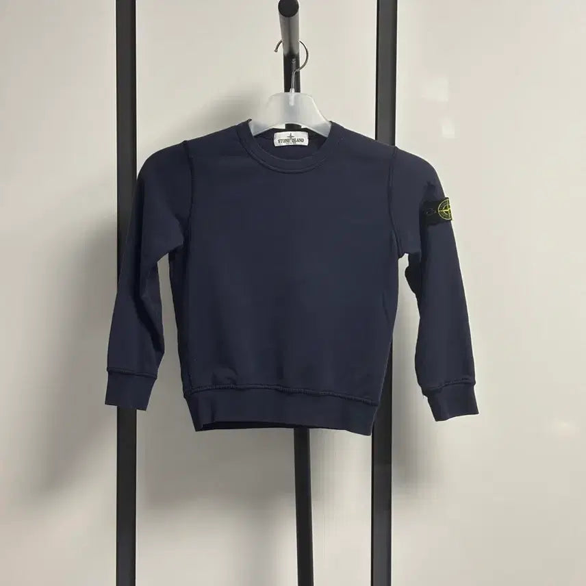 [BUNJANG] Stone Island Navy Sweatshirt (Size 6A) / 스톤아일랜드 네이비 맨투맨