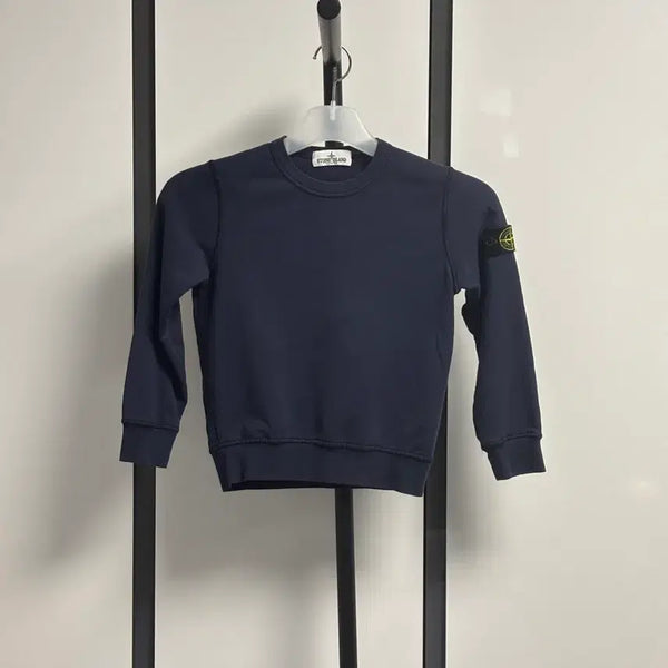 [BUNJANG] Stone Island Navy Sweatshirt (Size 6A) / 스톤아일랜드 네이비 맨투맨
