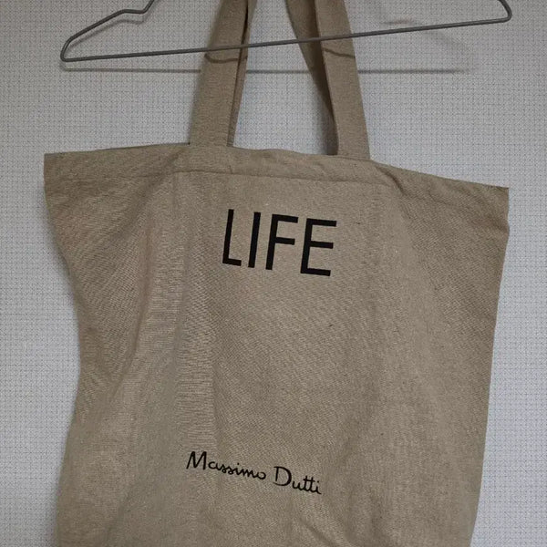[BUNJANG] Massimo Dutti JOIN LIFE Recycled Cotton Eco Bag / 마시모두띠 LIFE 에코백(새상품)