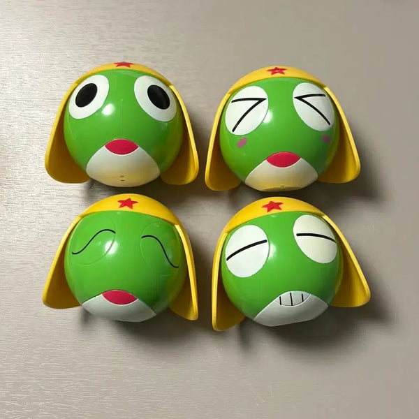 [BUNJANG] Keroro Chara Cell Head Figure Storage Box / 케로로 캬라셀 헤드 피규어 소품함 고전 얼굴