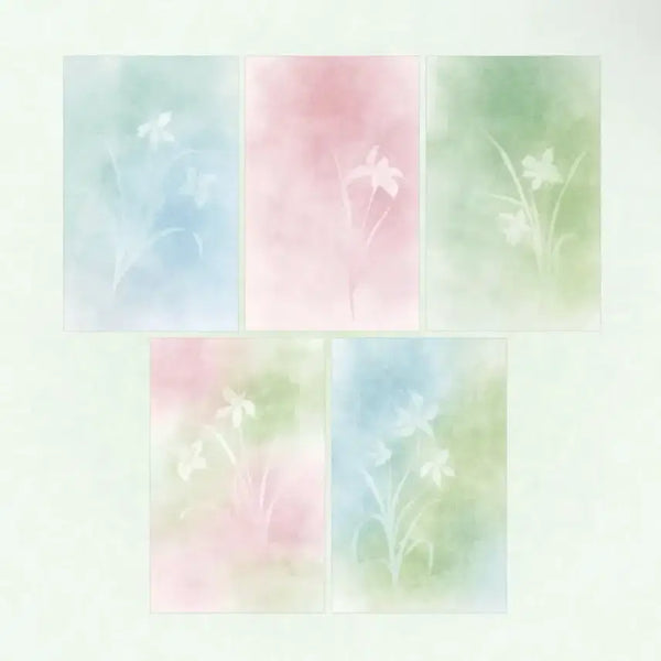 [BUNJANG] Pearl Button Summer Haze Moth Paper Set / 펄리버튼 여름의 결 모조지 Summer Haze