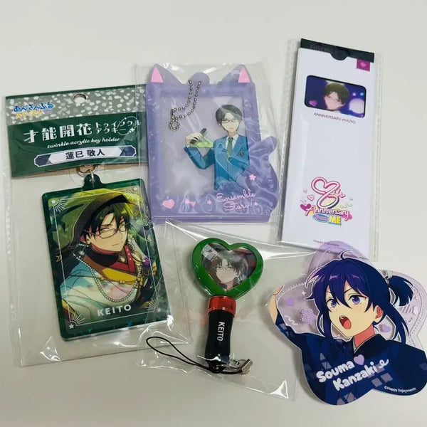 [BUNJANG] Ensemble Stars Akatsuki Hasumi Keito Bundle Set Goods / 앙스타 홍월 하스미 케이토 굿즈 일괄