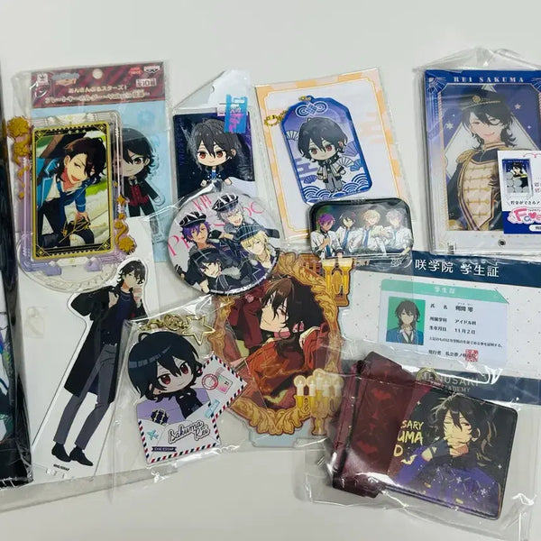 [BUNJANG] Ensemble Stars! Sakuma Rei Merchandise Bundle Set / 앙스타 사쿠마 레이 굿즈 일괄