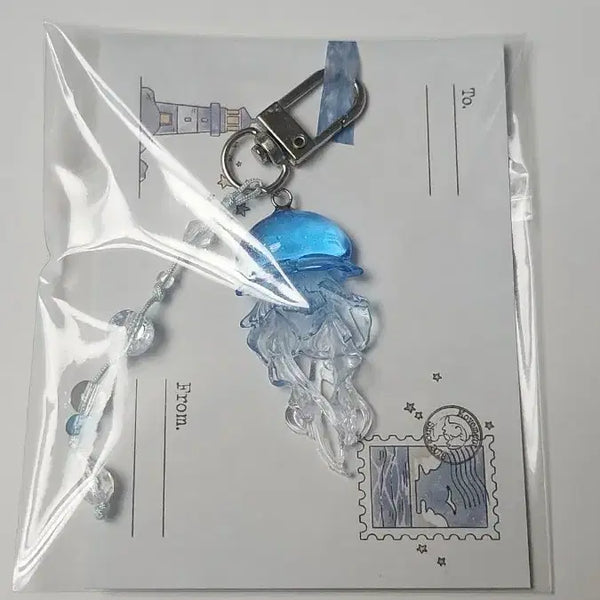 [BUNJANG] Movement Jellyfish Keychain / [미개봉]무브먼트 유영하는 해파리 키링 양도