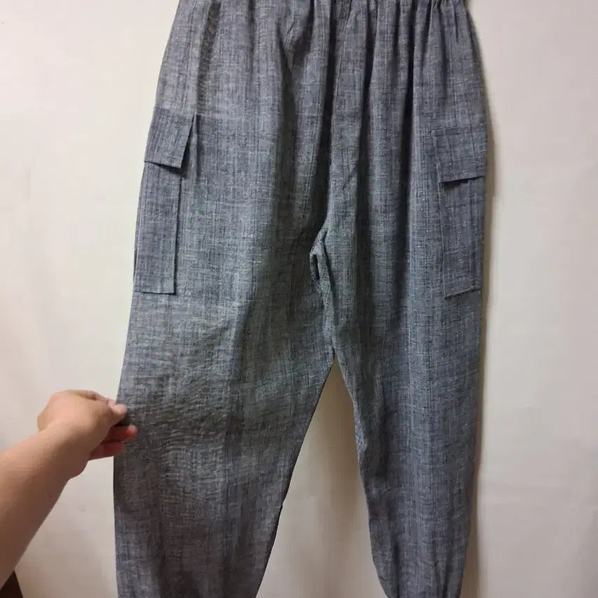 [BUNJANG] Cargo Jogger Pants - Gray, XL / 새상품 카고 조거 팬츠 그레이XL