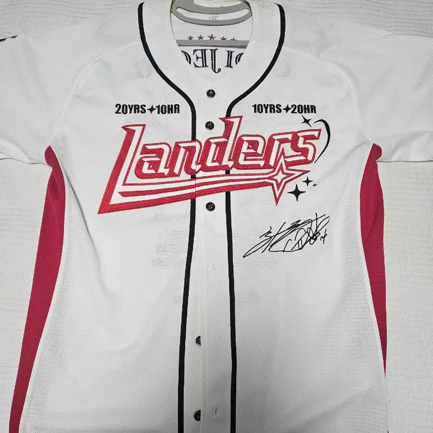 [BUNJANG] SSG Landers Choi Jeong Baseball Jersey 2020 / SSG 랜더스 유니폼 최정 20 10 20