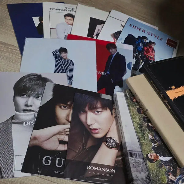 [BUNJANG] Lee Min Ho Official Merchandise Photobook & Review Book Set / 배우 이민호 굿즈