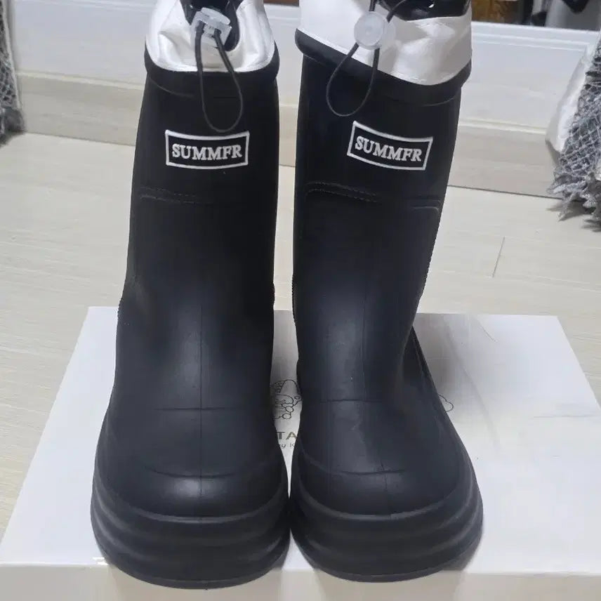 [BUNJANG] Summerf Black Rain Boots / 써머프  블랙 장화
