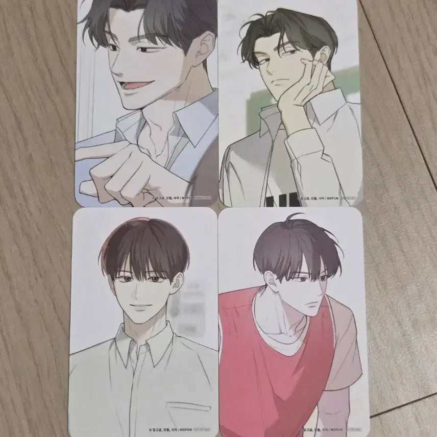 [BUNJANG] Exploration Error Collection Photocard Set (4 types) / 오류 탐구 영역 포카 4종 일괄
