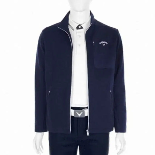 [BUNJANG] Callaway Full Zip Windproof Golf Jacket (Size 95) / 정품_ 캘러웨이 풀오픈 방풍 집업 골프 자켓 95