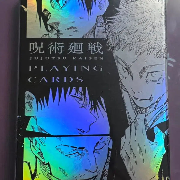 [BUNJANG] Jujutsu Kaisen Original Art Holographic Trump Card Set (Sealed) / 배송비X 미개봉 주술회전 원화 트럼프카드 홀로그램