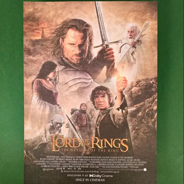 [BUNJANG] The Lord of the Rings: The Return of the King Dolby Cinema Poster / 반지의 제왕 왕의 귀환 돌비시네마 포스터 판매합니다