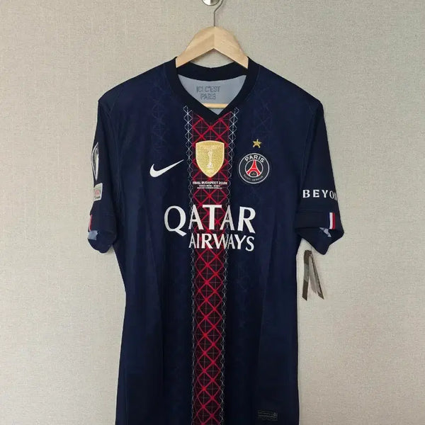 [BUNJANG] Paris Saint-Germain 2025-26 Home Champions League Final Jersey - Kang-in Lee / 25-26 파리생제르망 홈 우승 유니폼 이강인