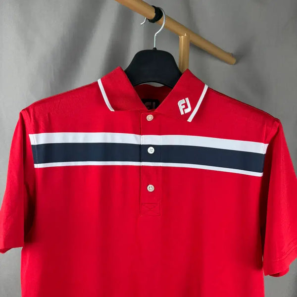 [BUNJANG] Footjoy Men's Short Sleeve T-Shirt L / L ) FJ 풋조이 남성 반팔 티셔츠